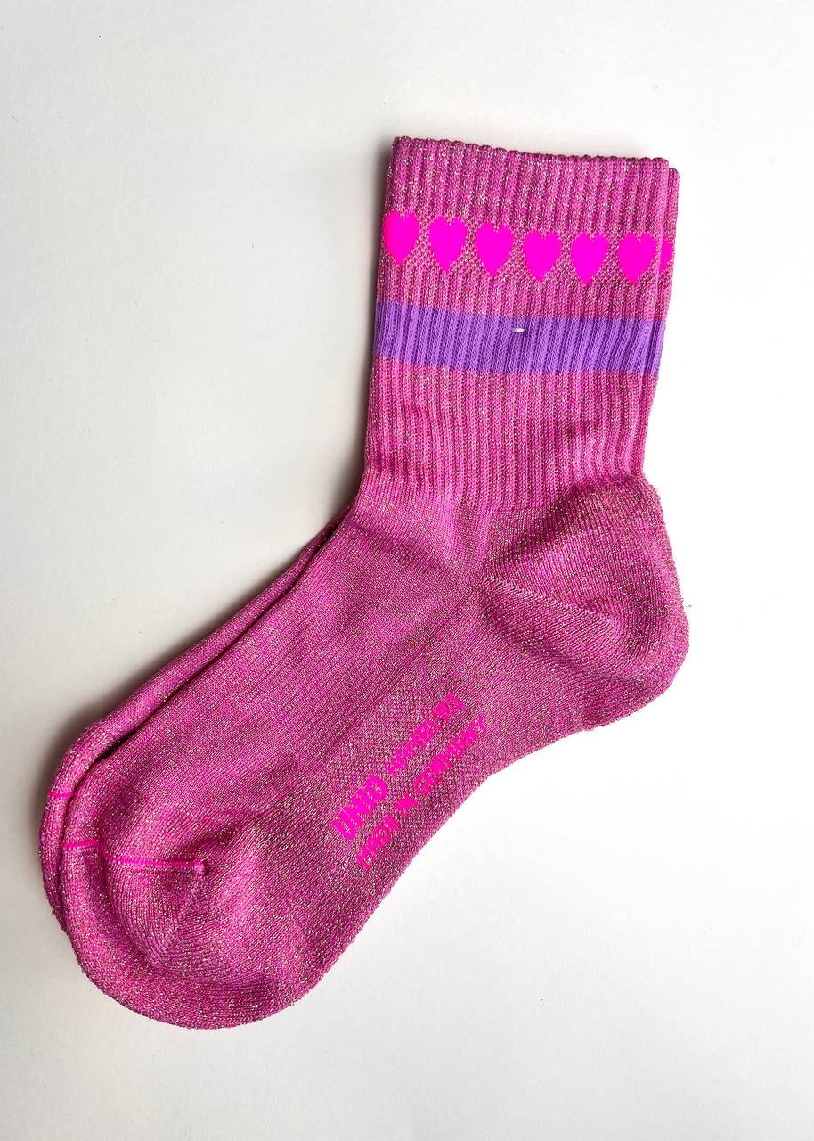 Socken &#39;Mini-Spark&#39; in Pink