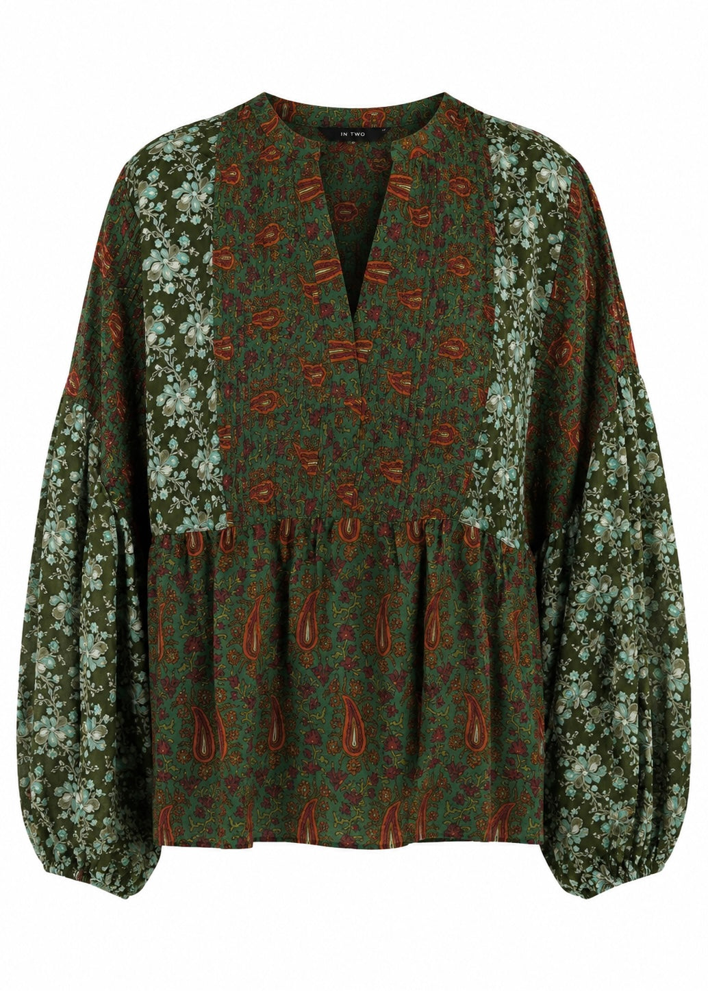 Seidenbluse 'Bibi Balloon' No. 505