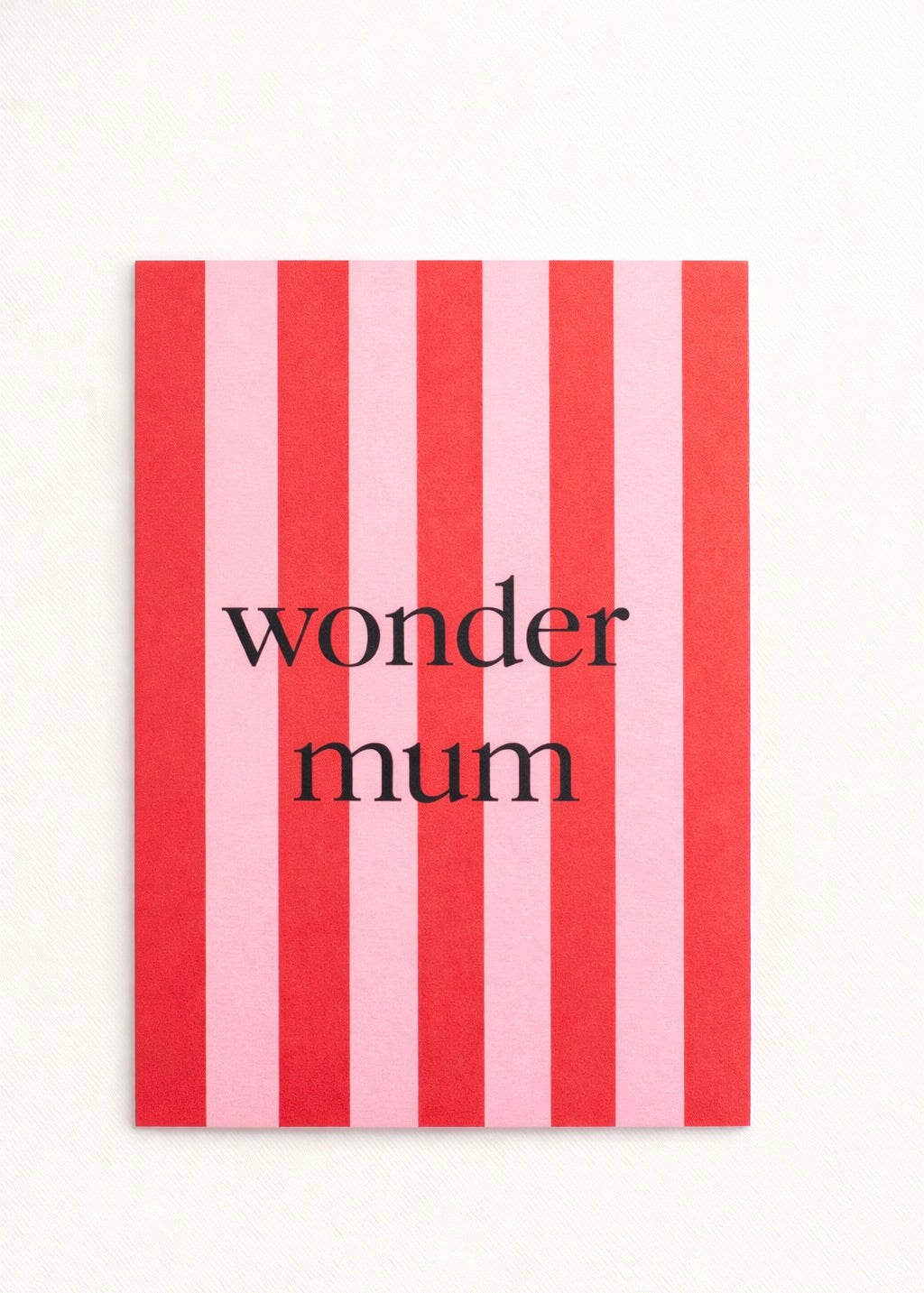 Karte 'Wonder Mum'