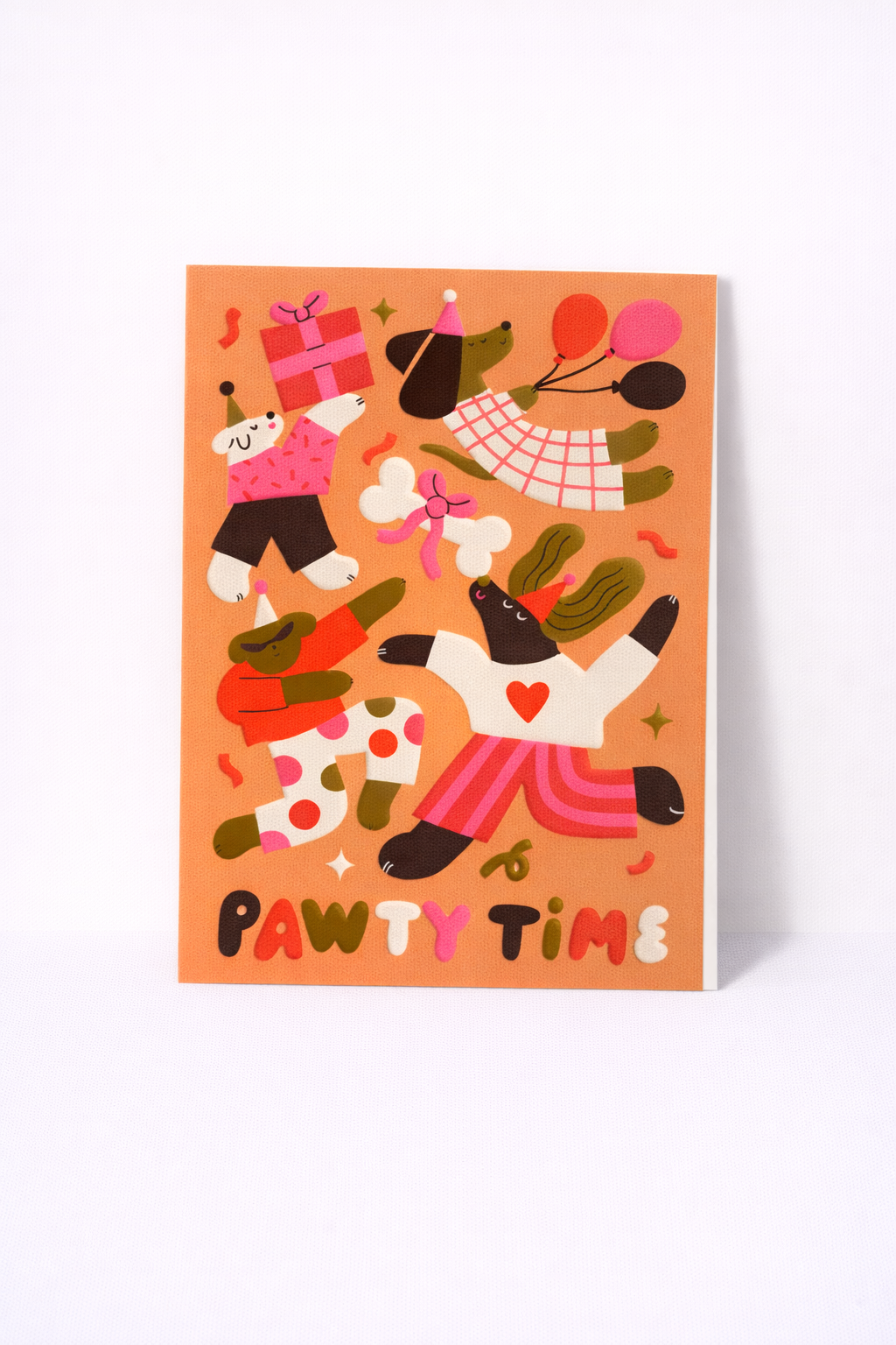 Karte 'Pawty Time'