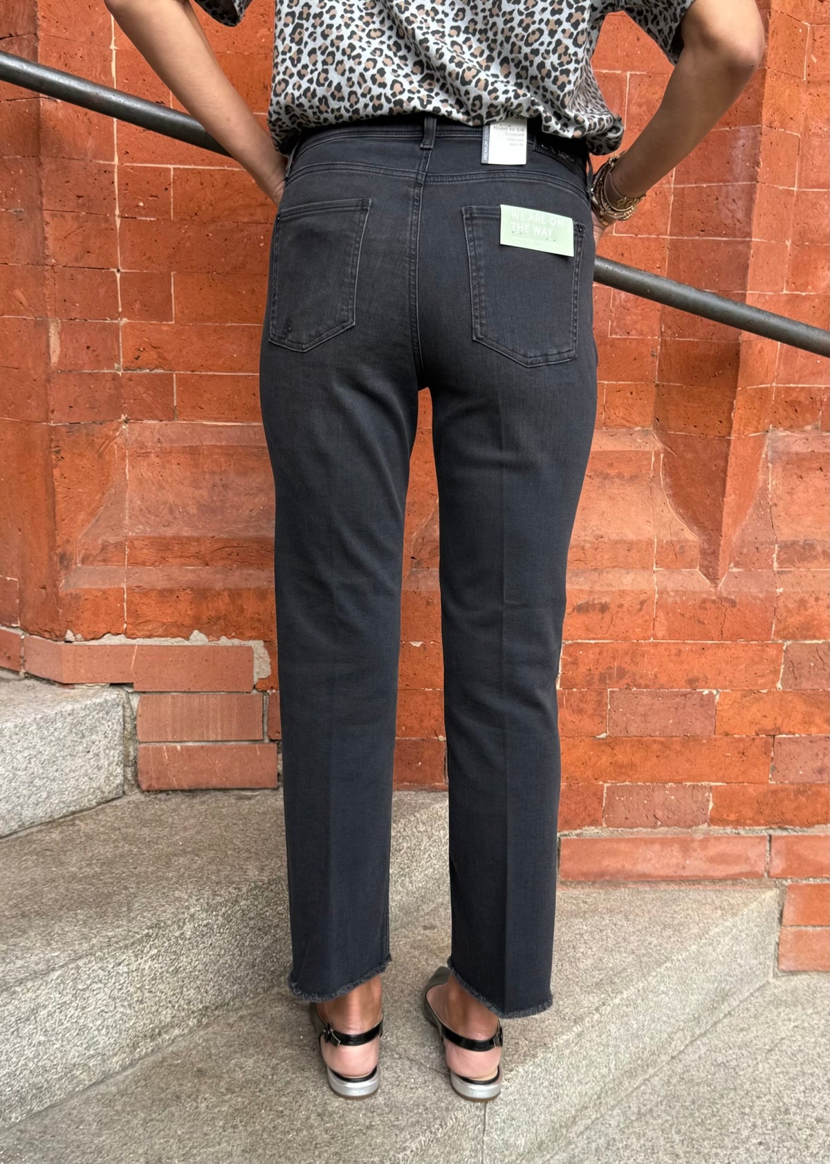 6/8 Cropped Jeans &#39;Schwarz&#39;
