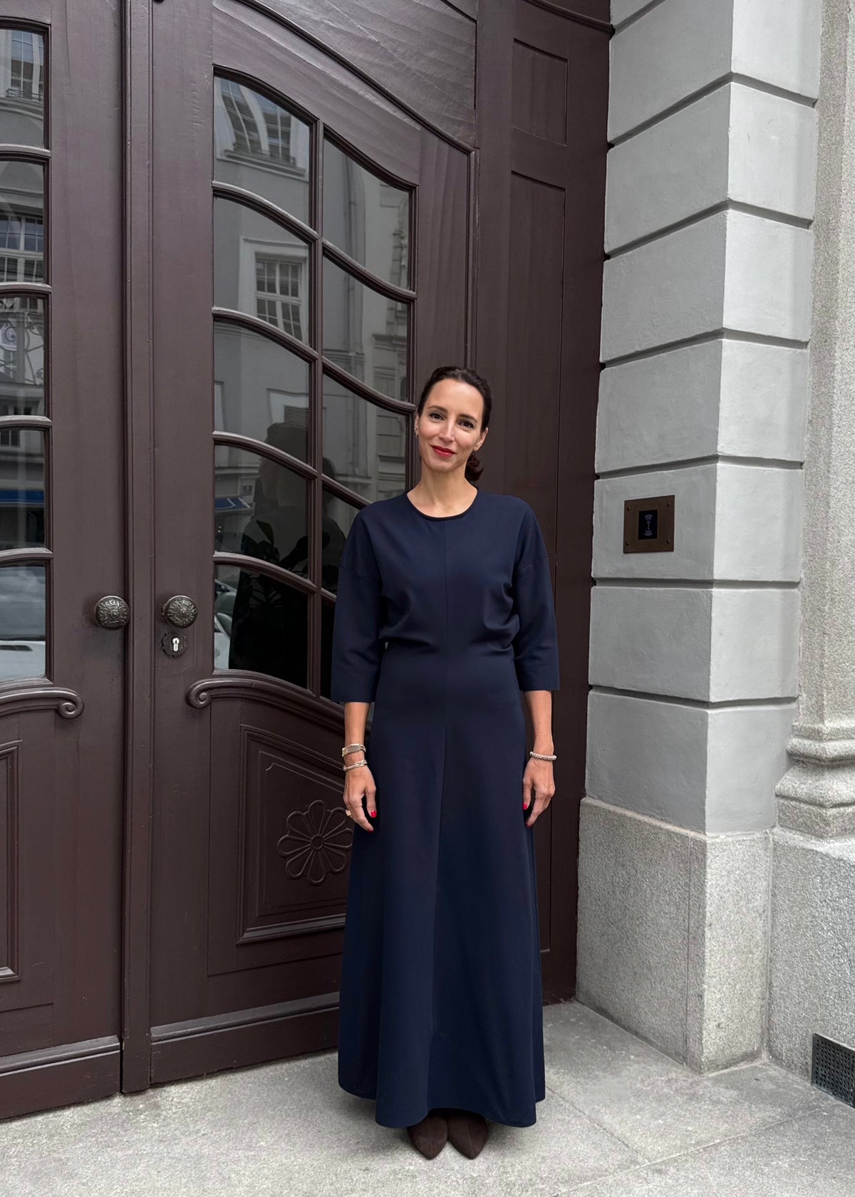 Maxi-Kleid &#39;Navy&#39;