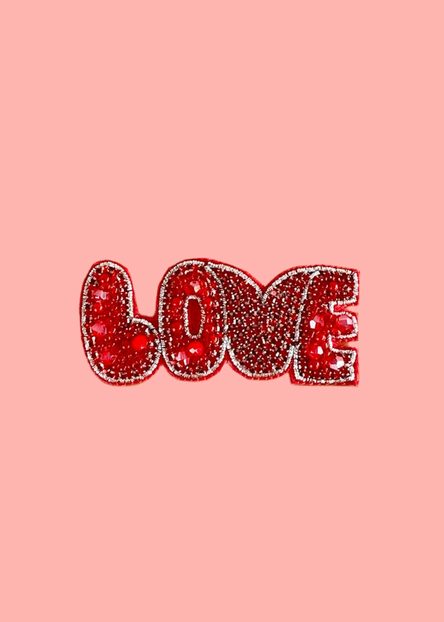 Brosche &#39;LOVE&#39;