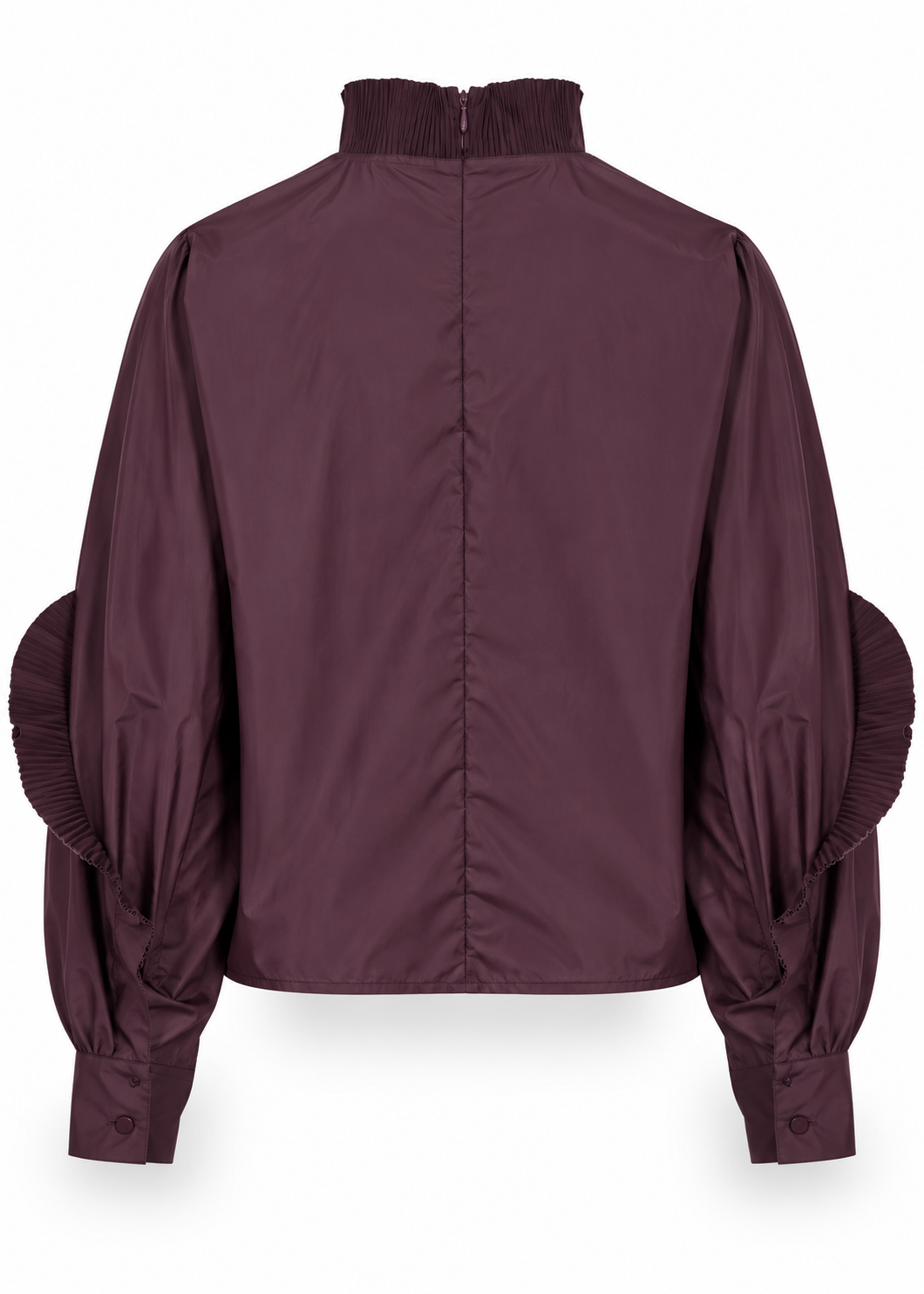 Bluse mit Plissé