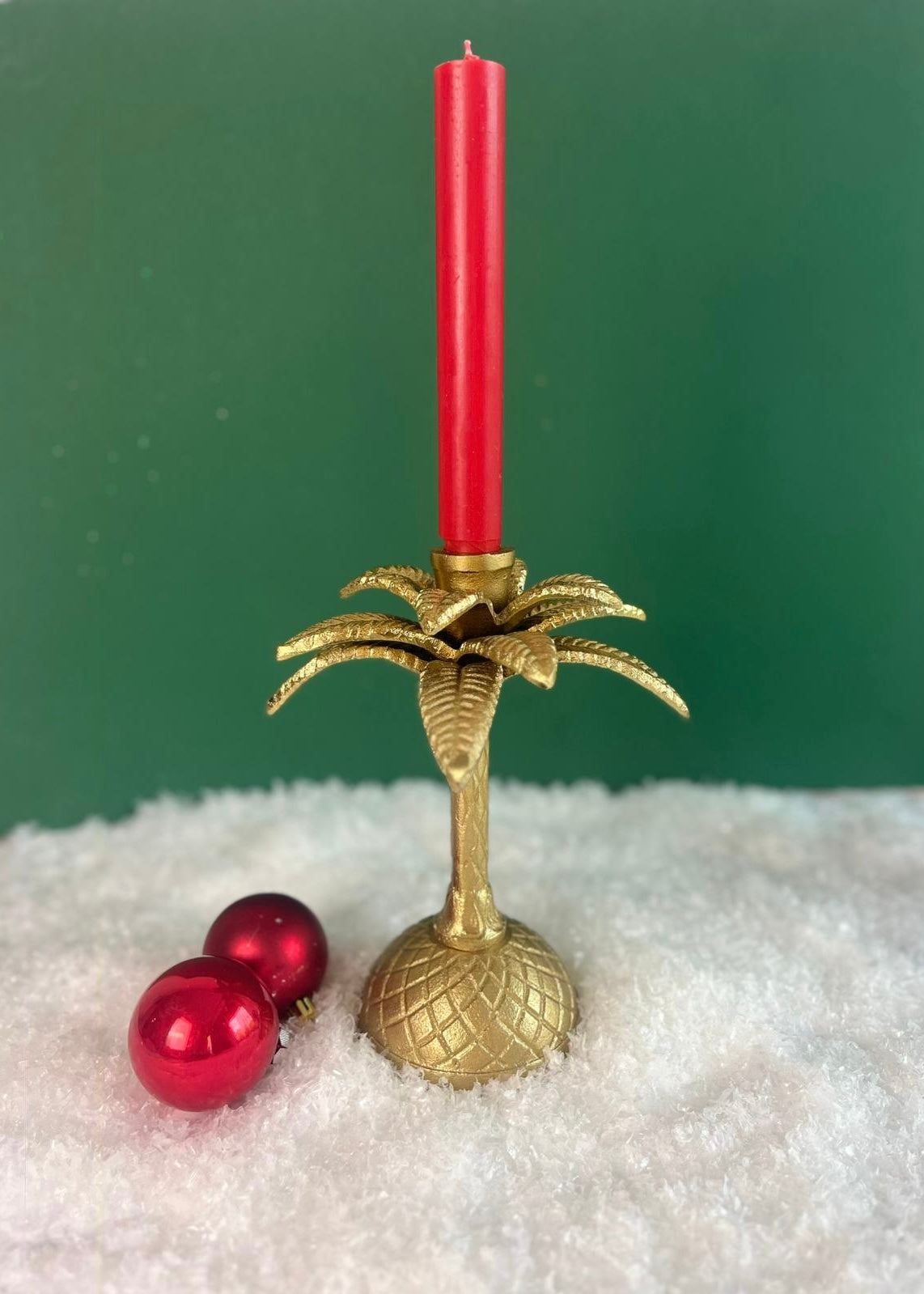 Kerzenständer Palme XL 'Gold'