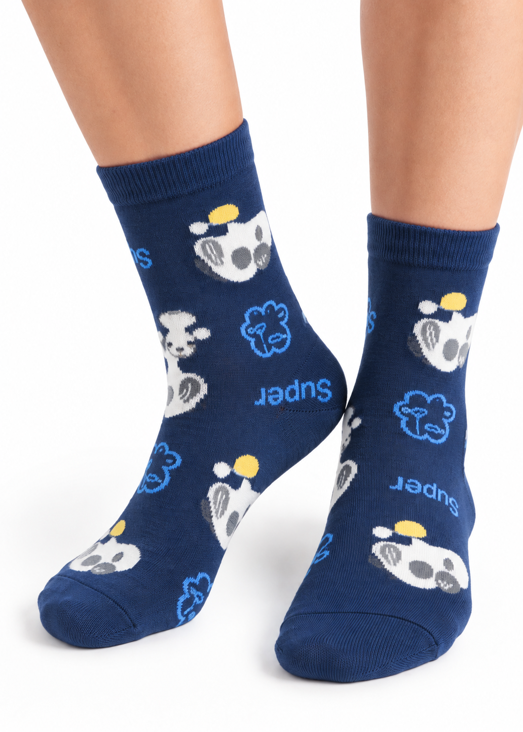 Socken 'Snoopy' Navy