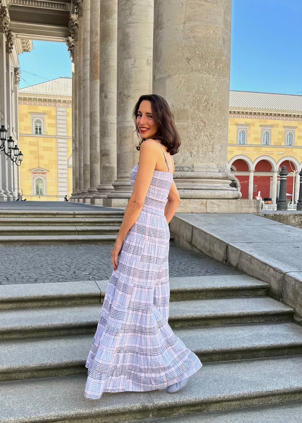 Trägerkleid &#39;Karo&#39;