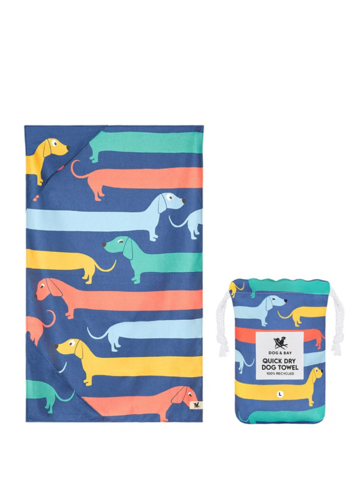 Hunde Handtuch 'Dackel'