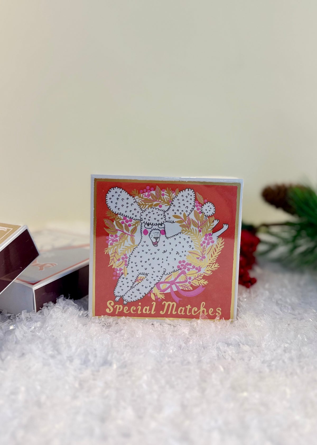 Streichhölzer Pudel