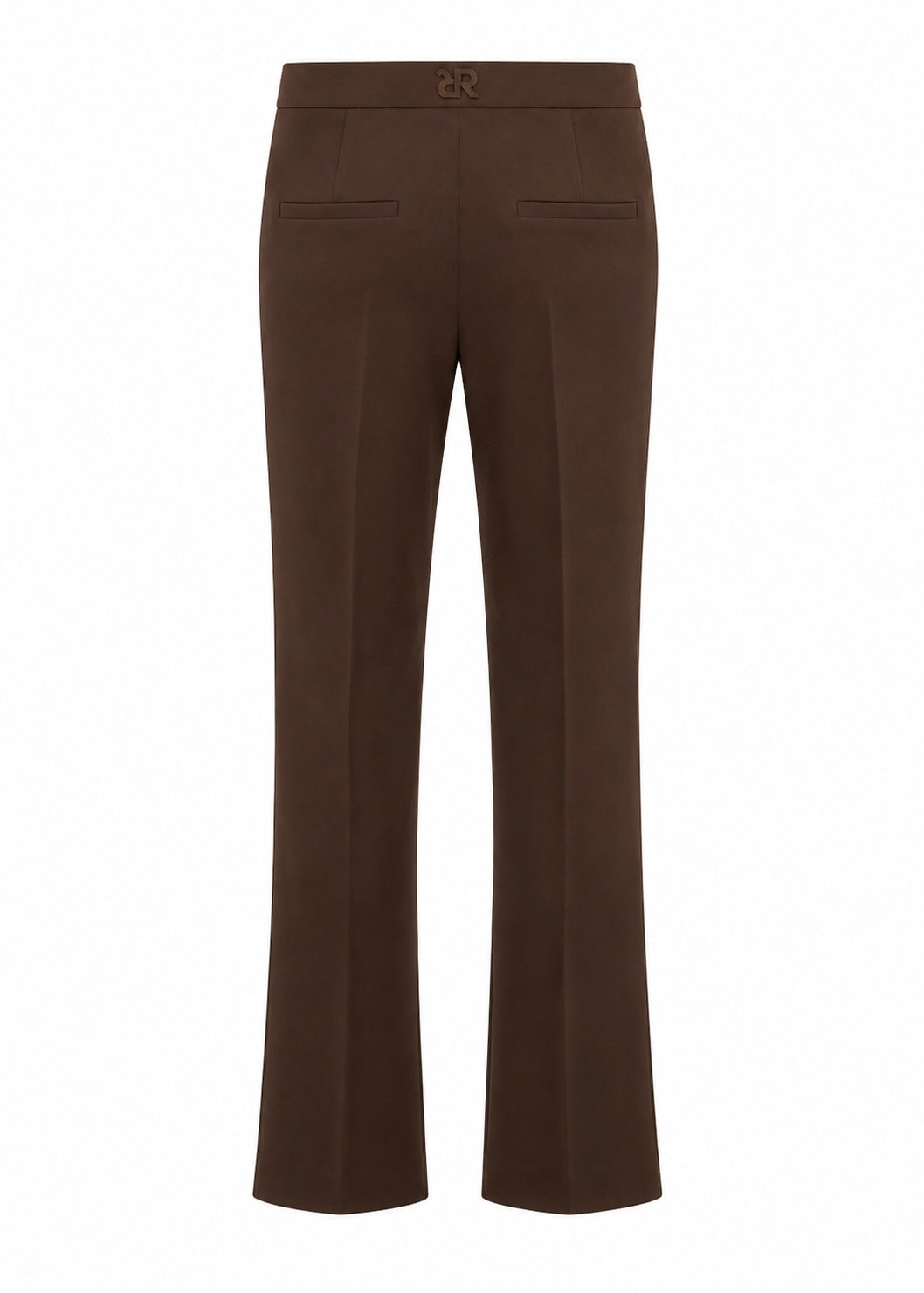 Bootcut-Hose 'Braun'