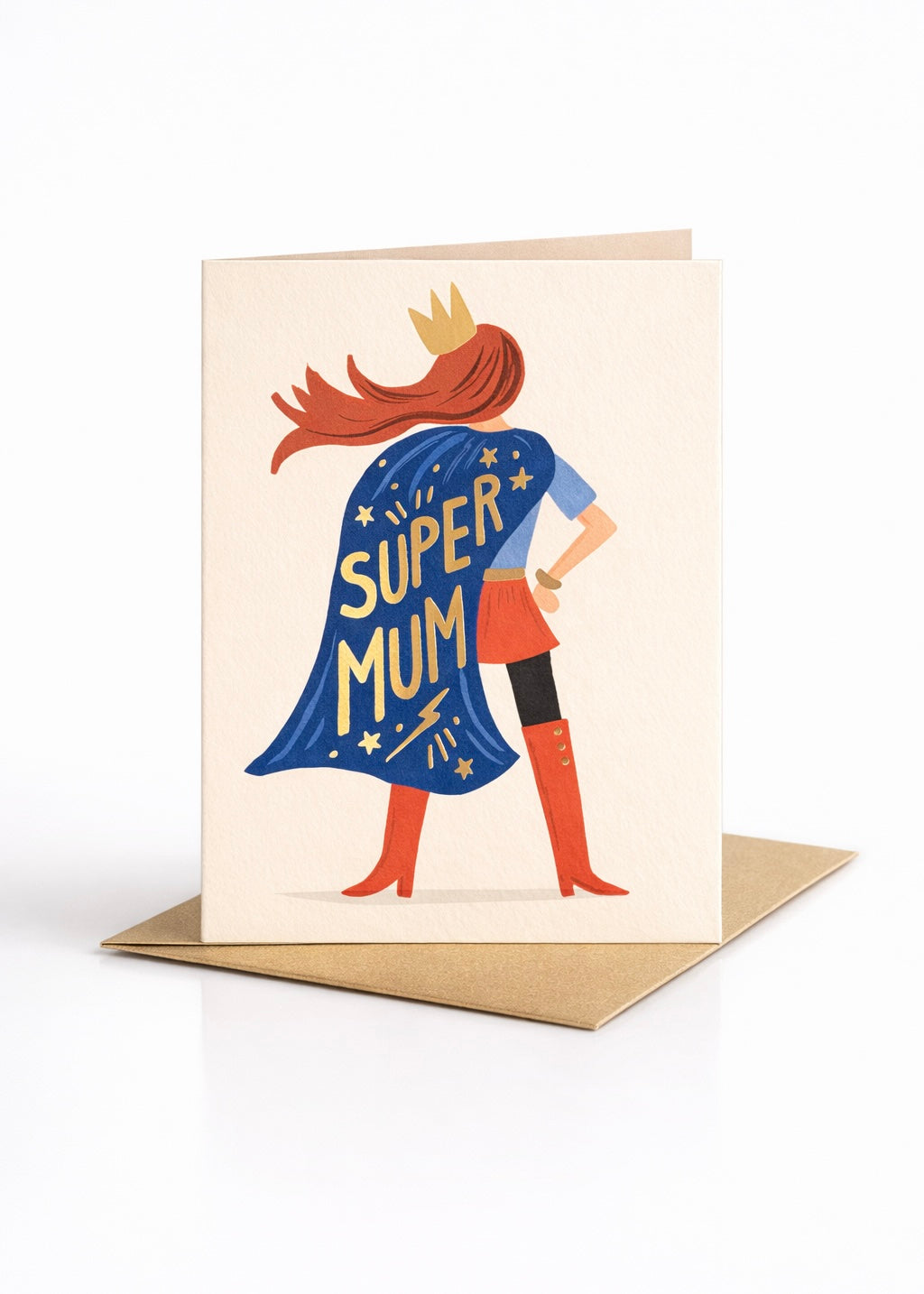 Karte 'Super Mum'