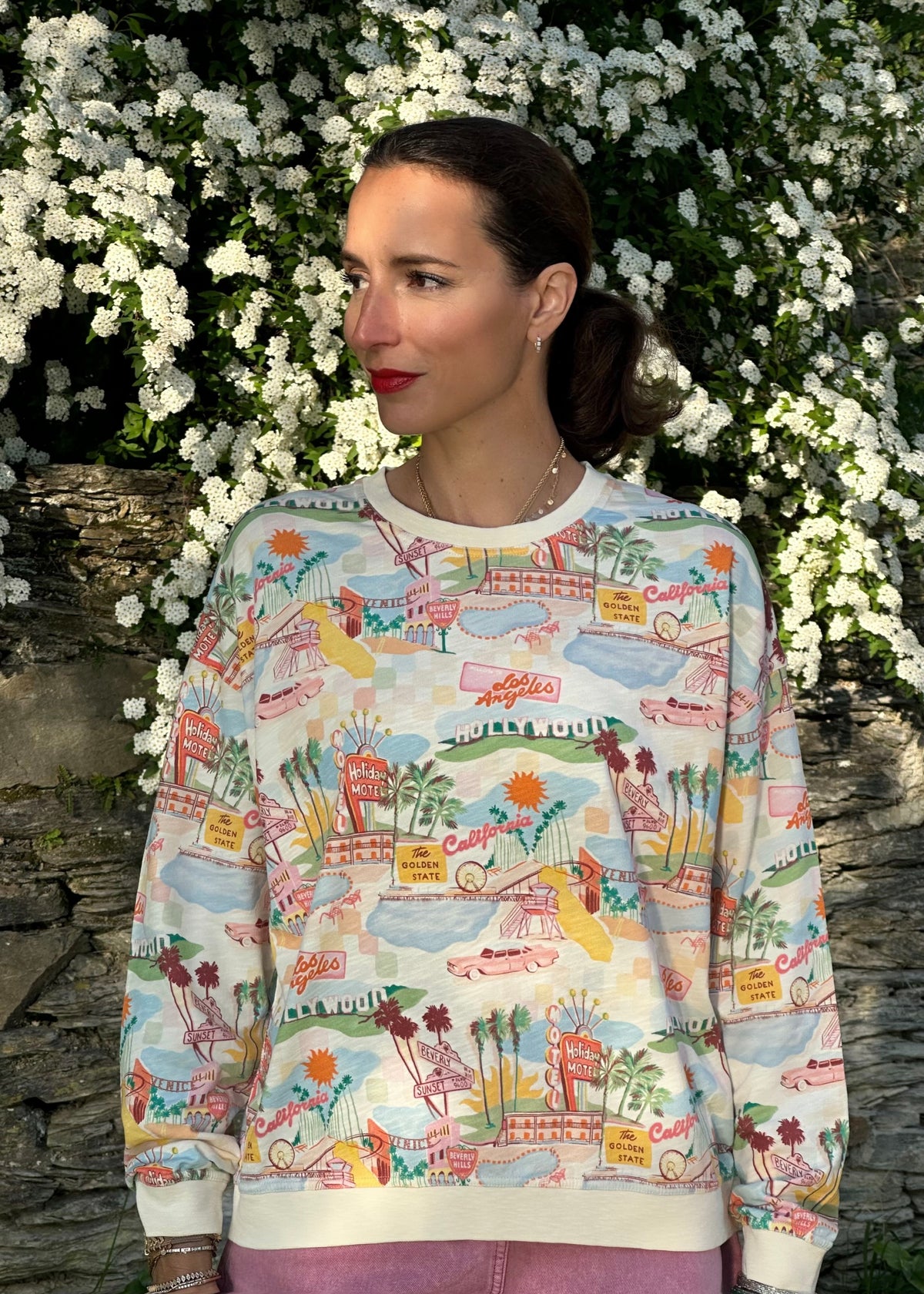Sommer Sweatshirt &#39;California&#39;