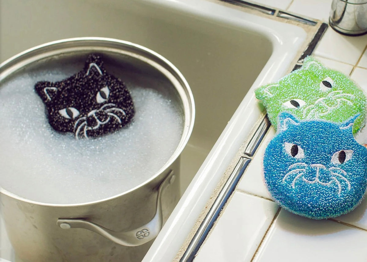 Spülschwamm Katze