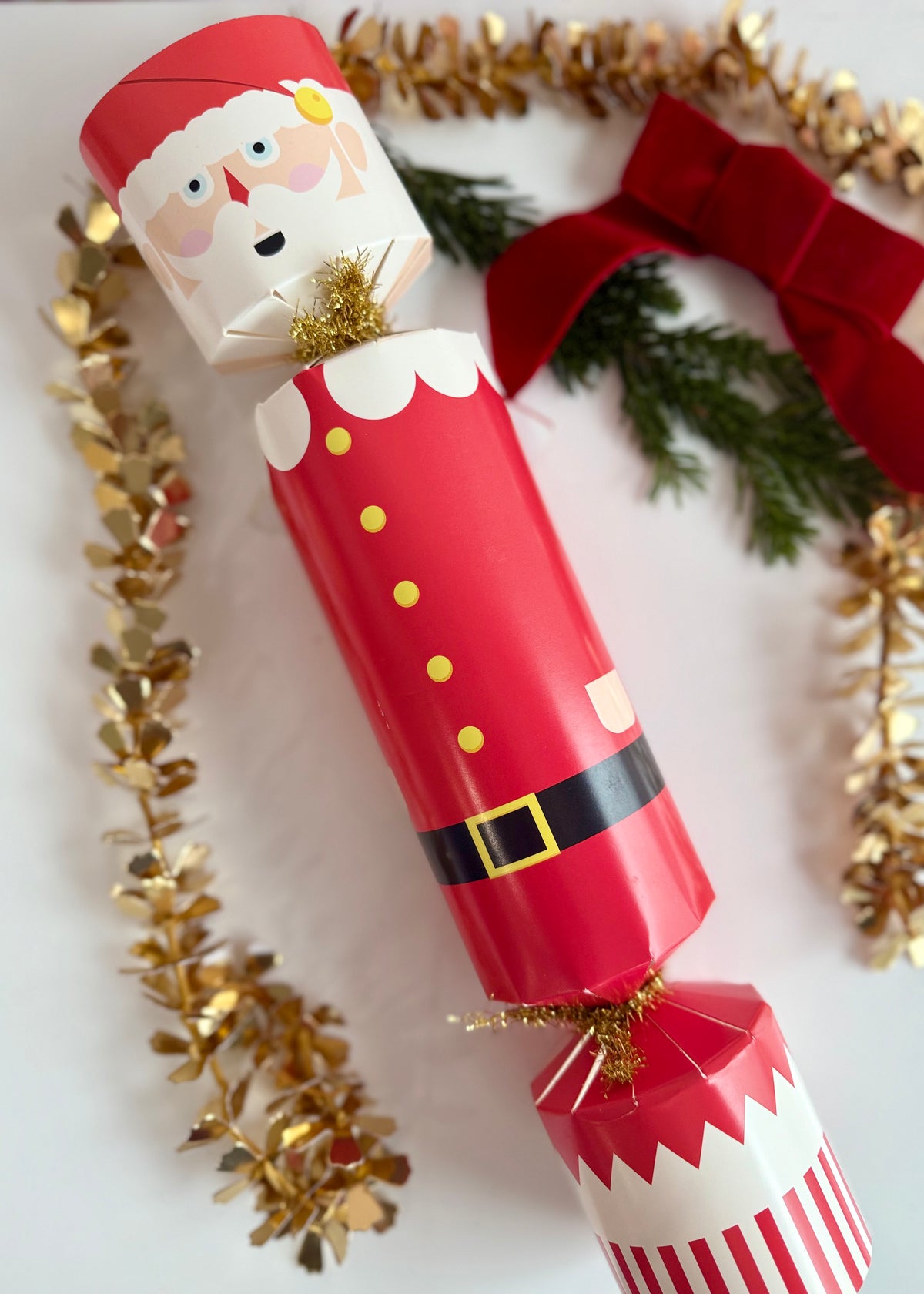 Bade Cracker 'Weihnachtsmann' XXL