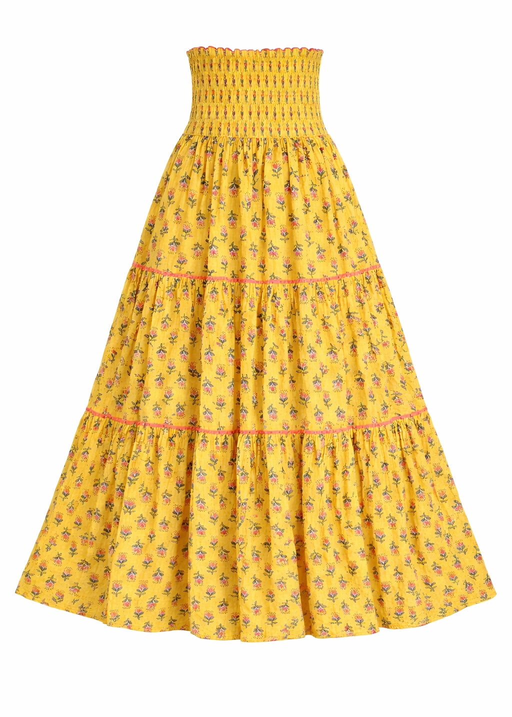 Maxi-Rock/Kleid  'Gelb'