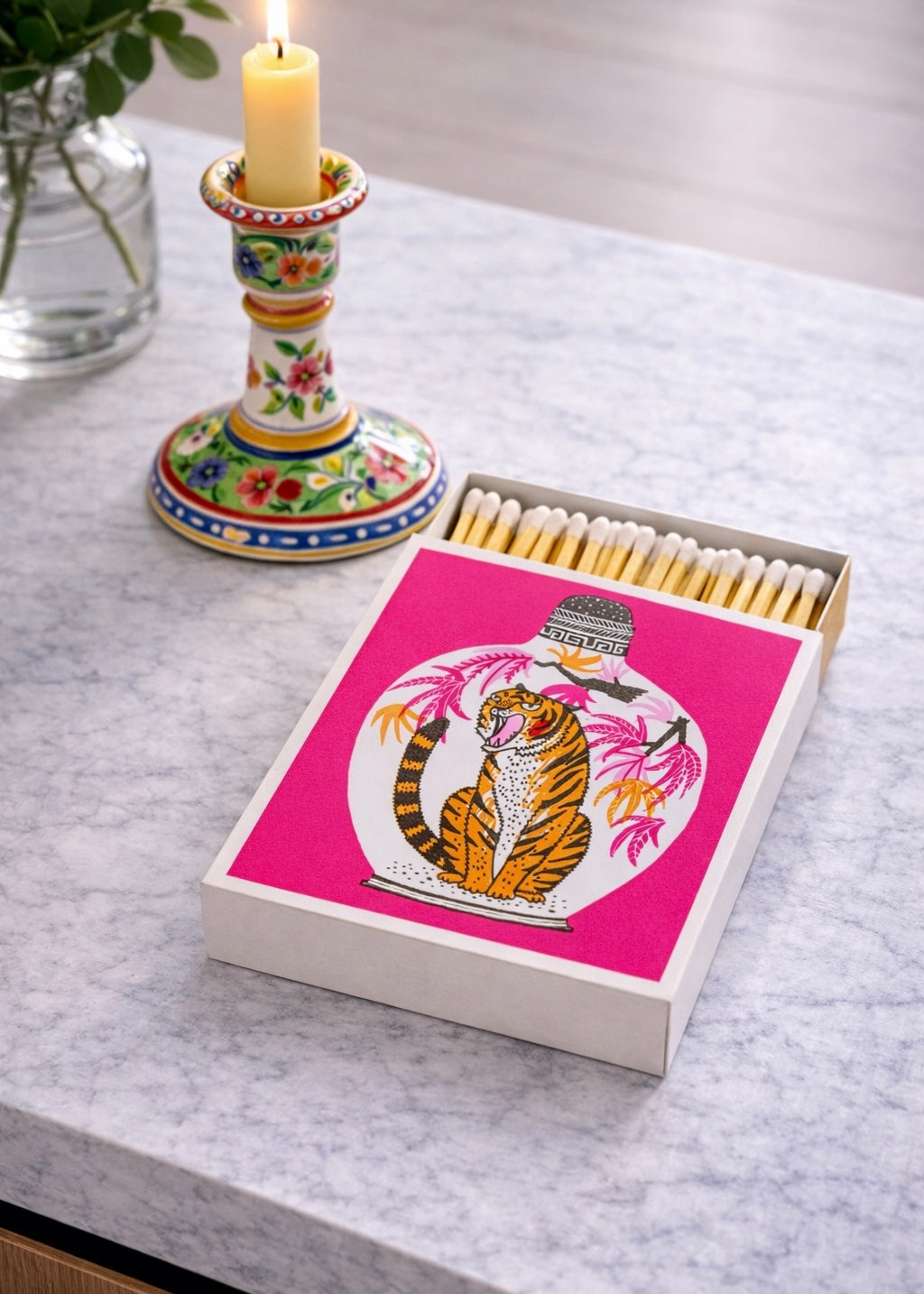 Streichhölzer Tiger