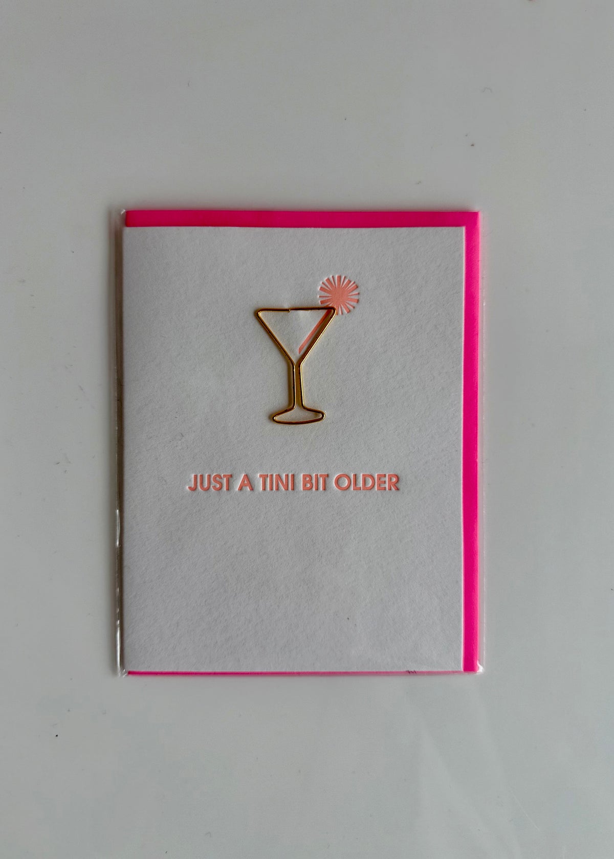 Karte 'Just a Ttini bit older...'