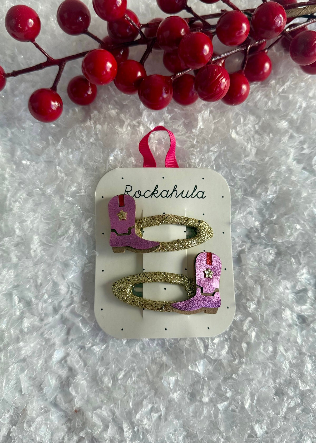 Haarspangen Cowboy 2er