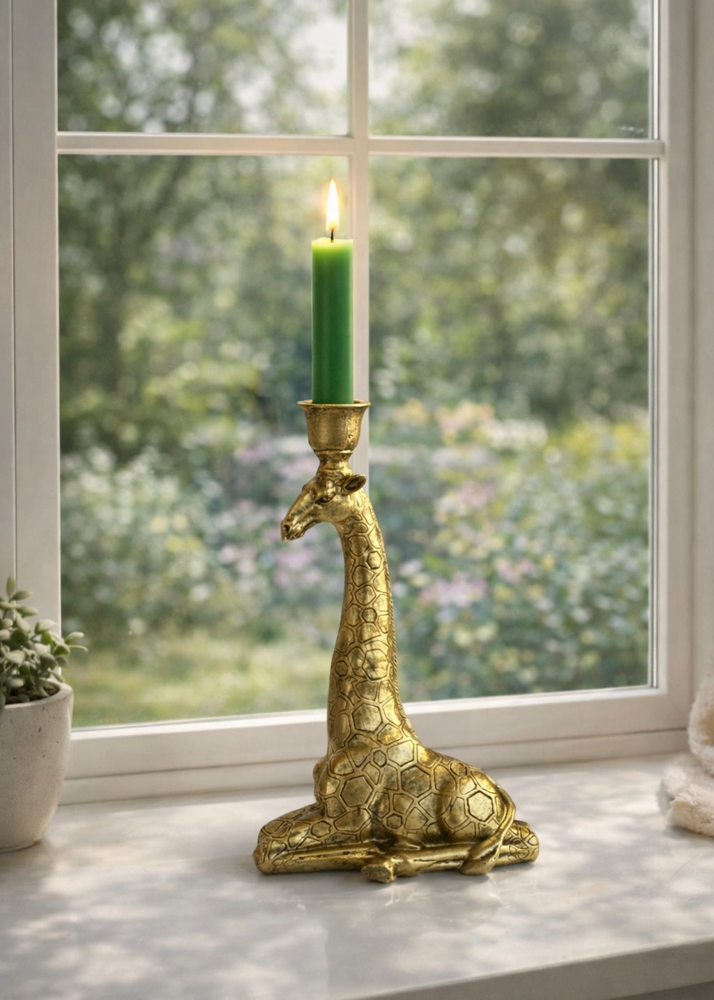 Kerzenständer Boho Giraffe