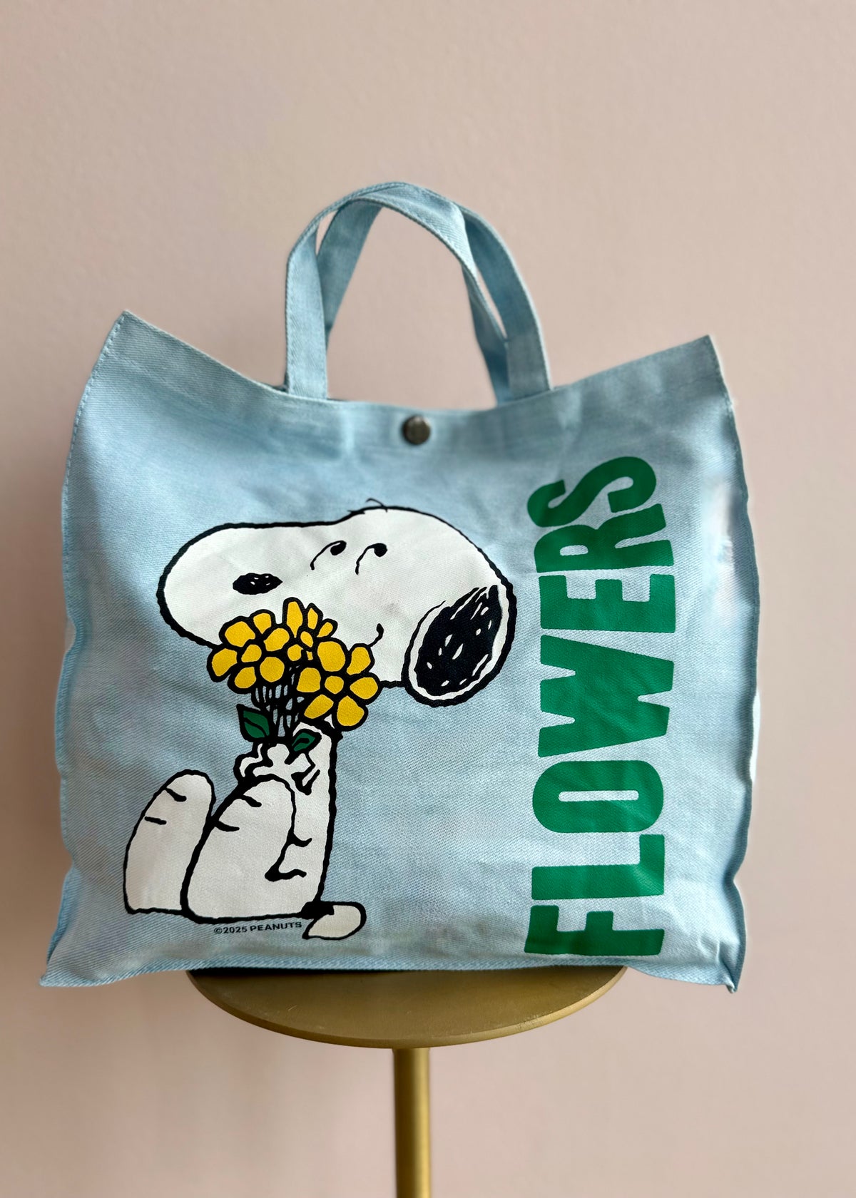 Denim-Shopper Flowers