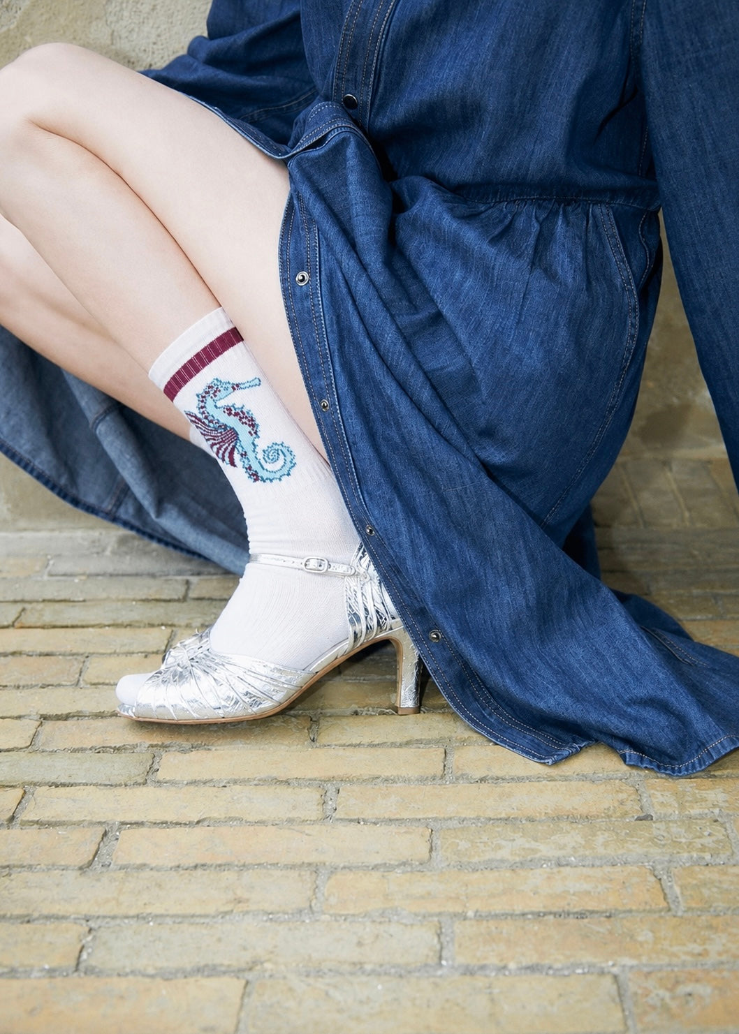 Socken 'Seepferdchen'
