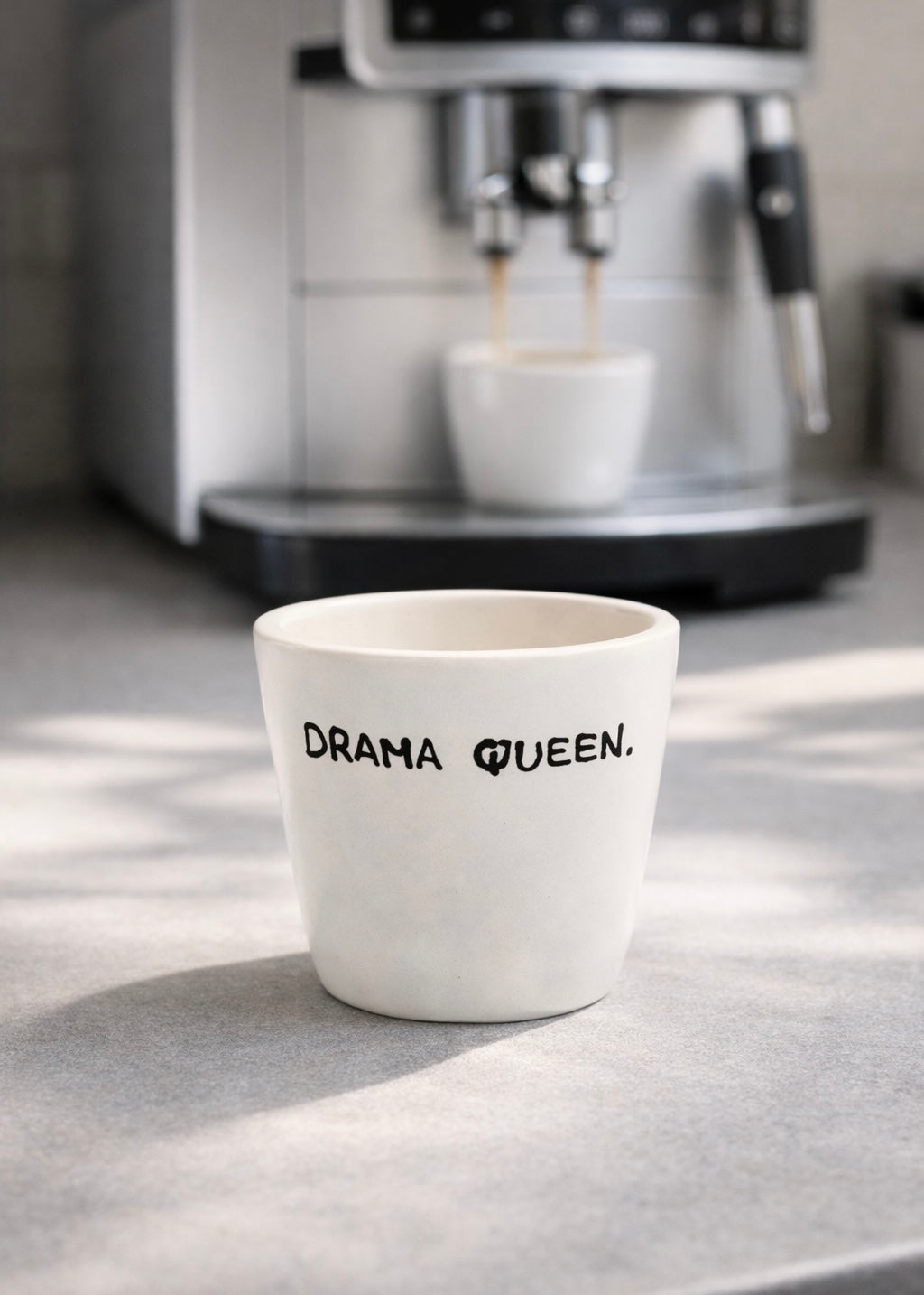 Espresso Tasse 'Drama Queen'
