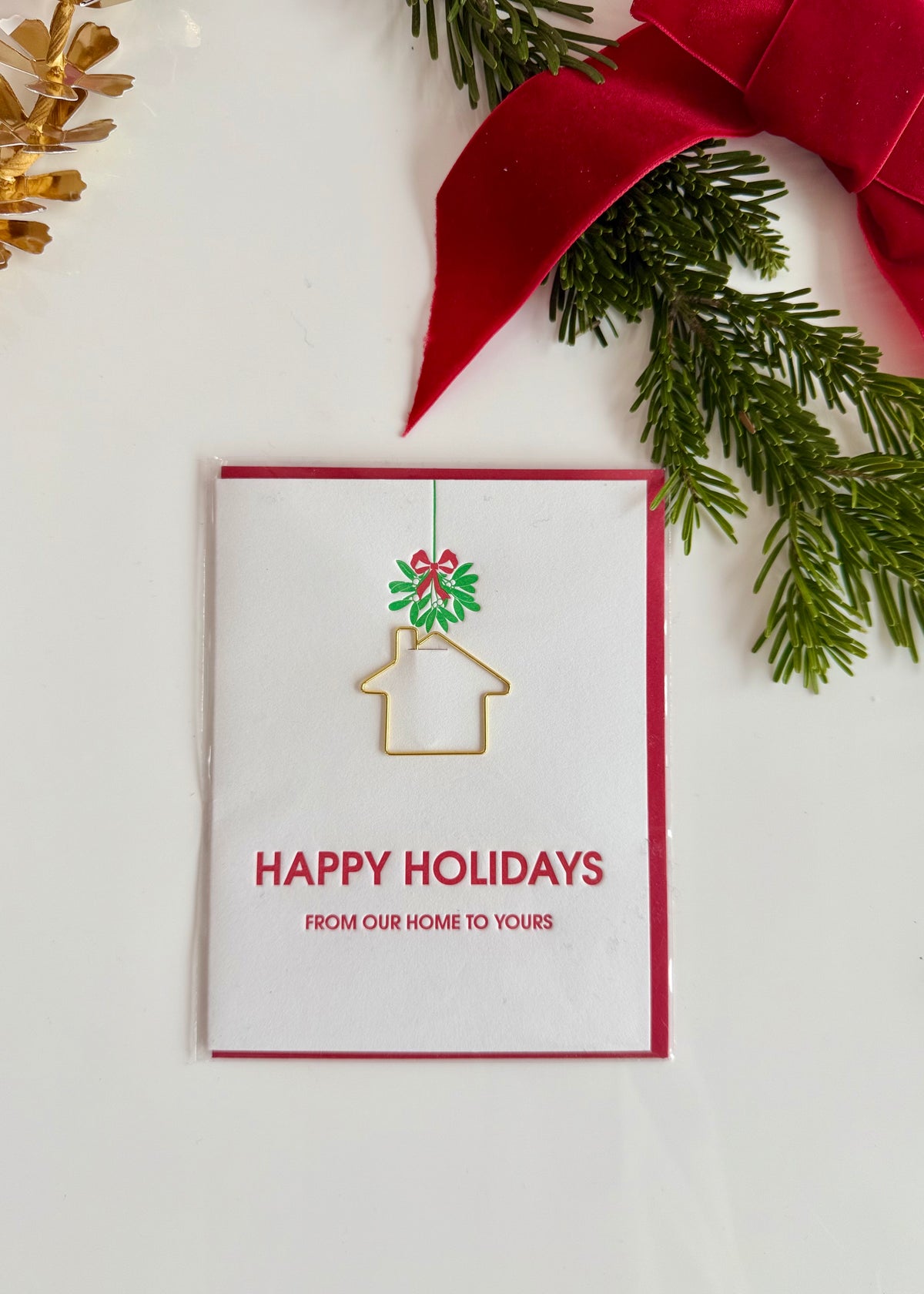 Karte 'Happy Holidays...'