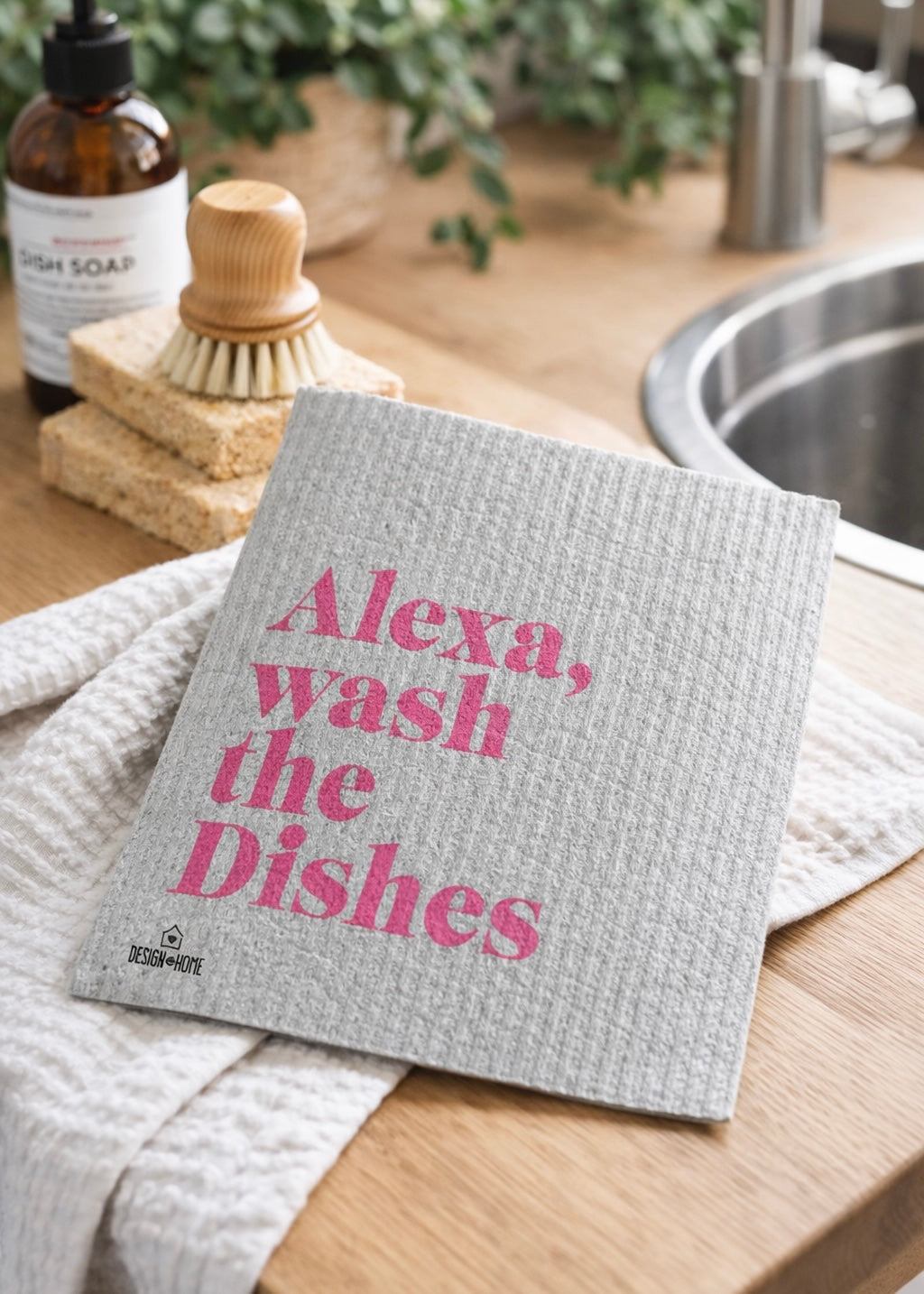 Spültuch 'Alexa, wash the Dishes'
