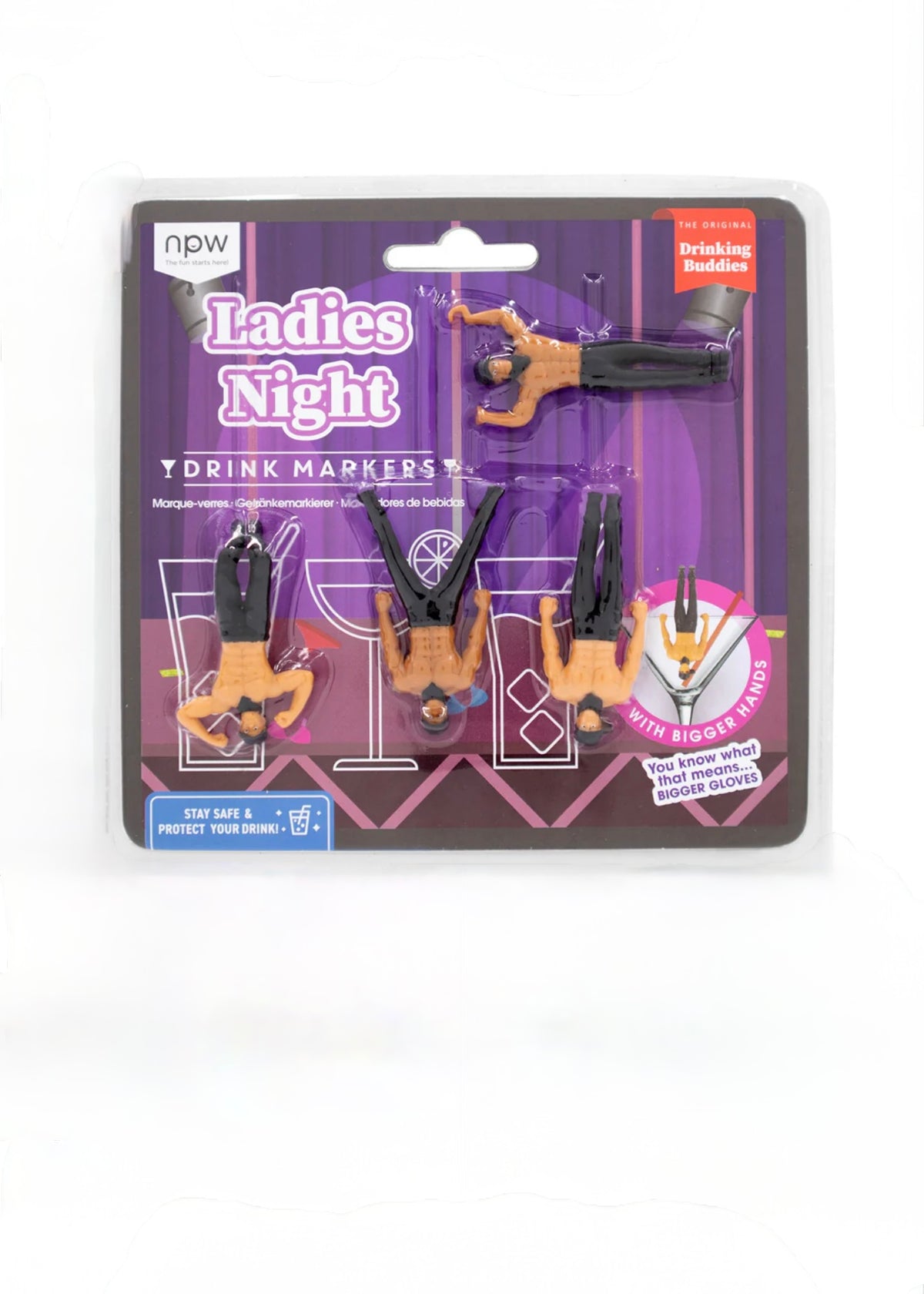 Getränkemarker 'Ladies Night' 4er Set