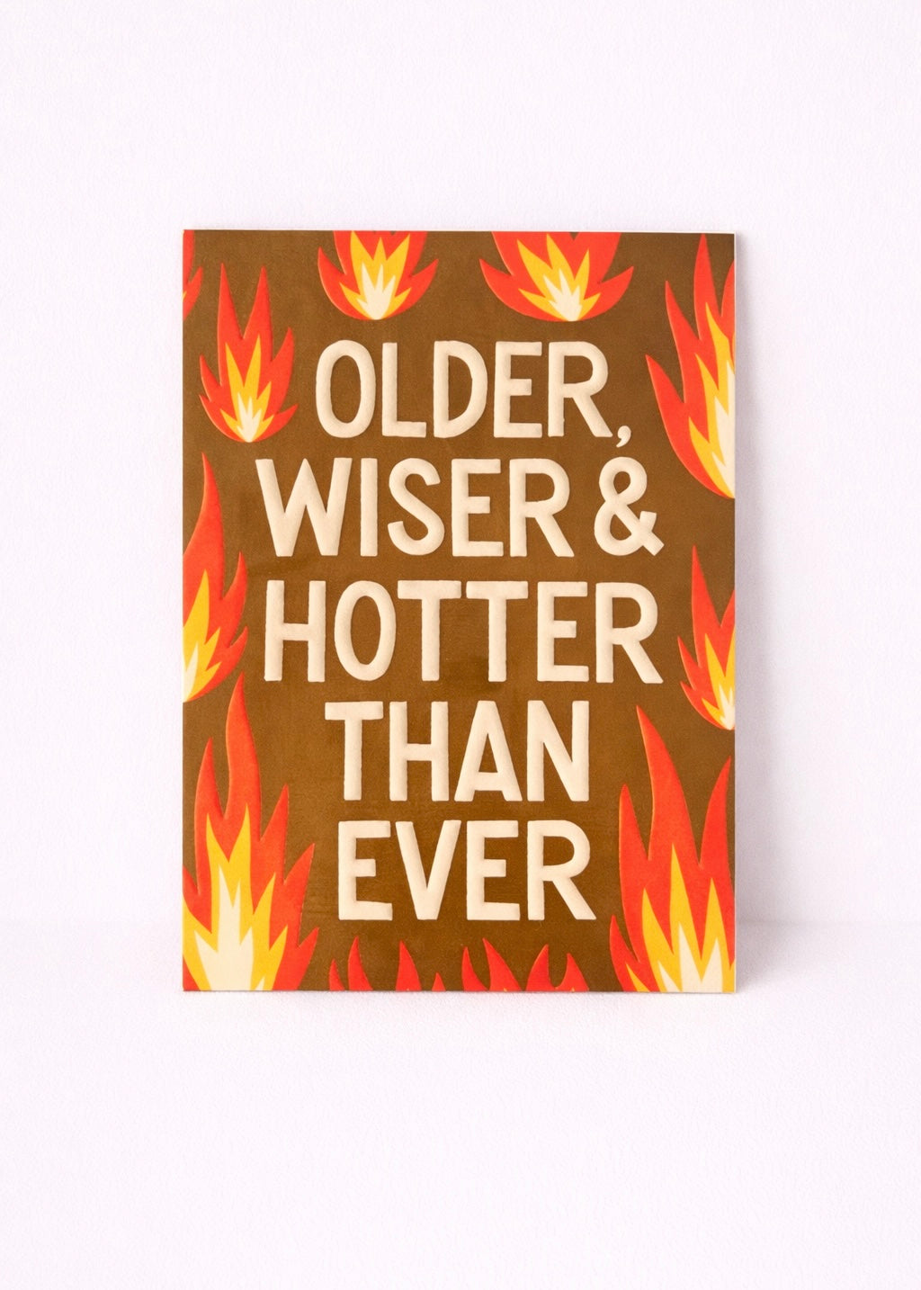 Karte 'Older, Wiser & Hotter...'