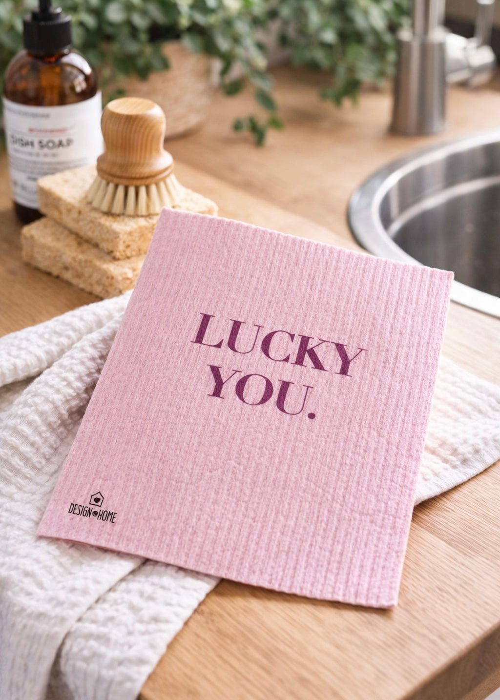 Spültuch 'Lucky You.'