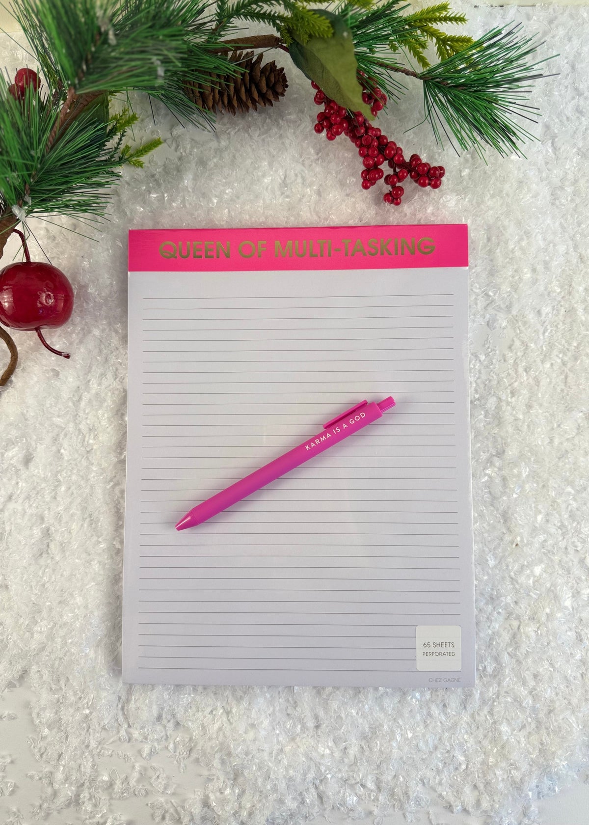 Notizblock 'Queen of Multi-Tasking '