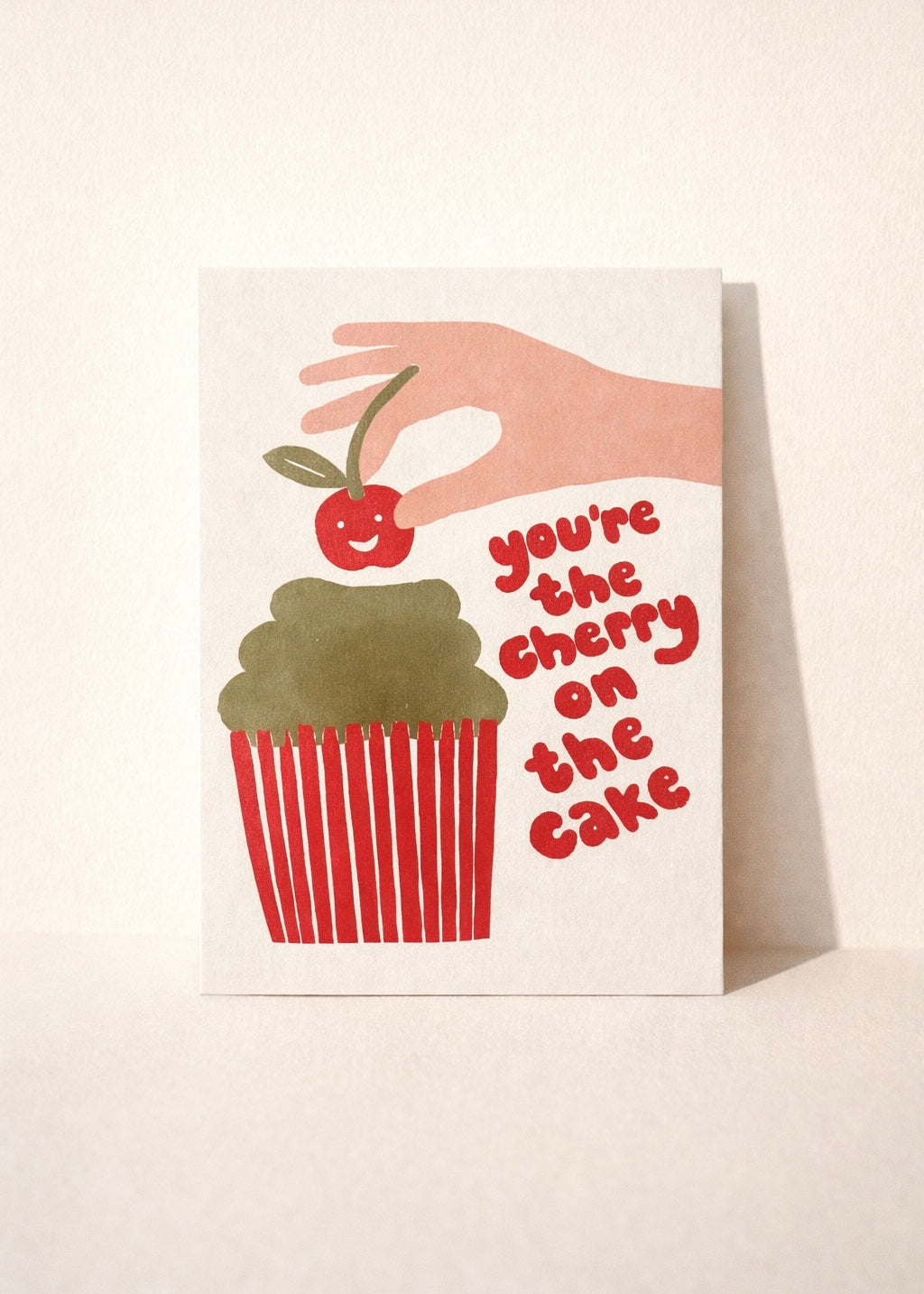 Karte 'You`re the Cherry...'