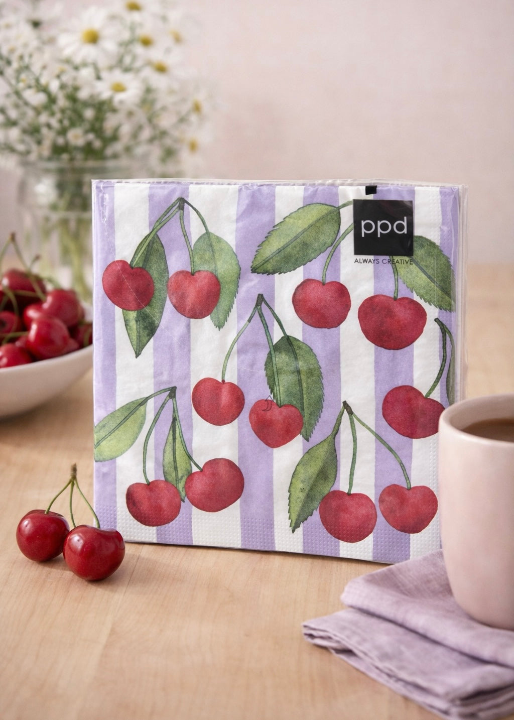 Servietten 'Kirsche'