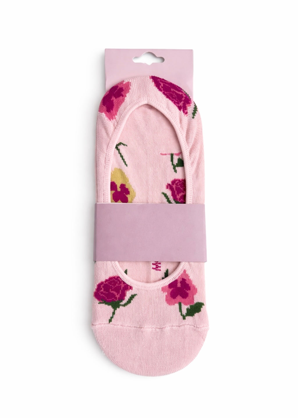 Füßlinge 'Blumen' Rosa