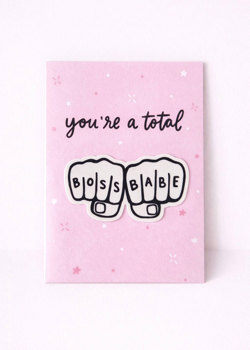 Karte 'Boss Babe'