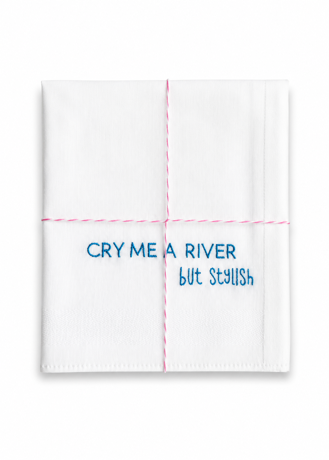 Taschentuch 'Cry Me A River- But Stylish'