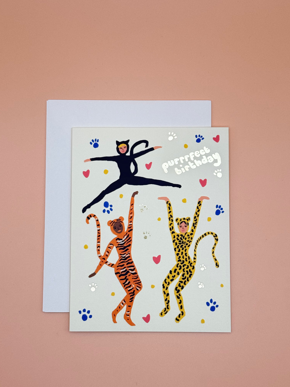 Karte Happy Birthday &#39;Cats&#39;