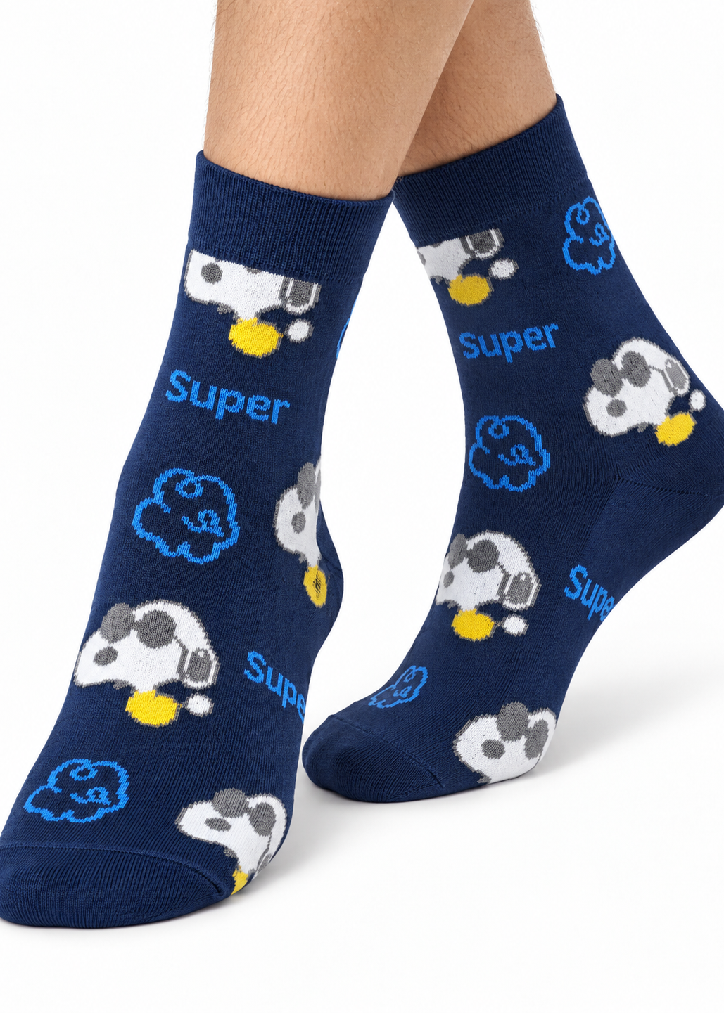 Socken 'Snoopy' Navy