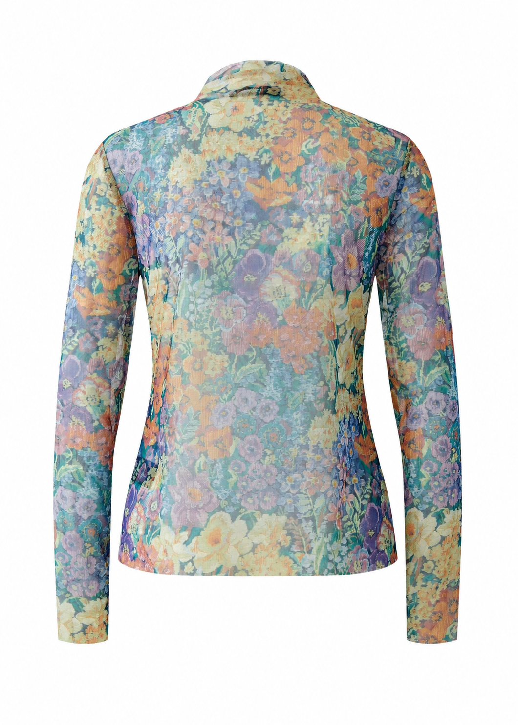 Langarmshirt 'Blumen'