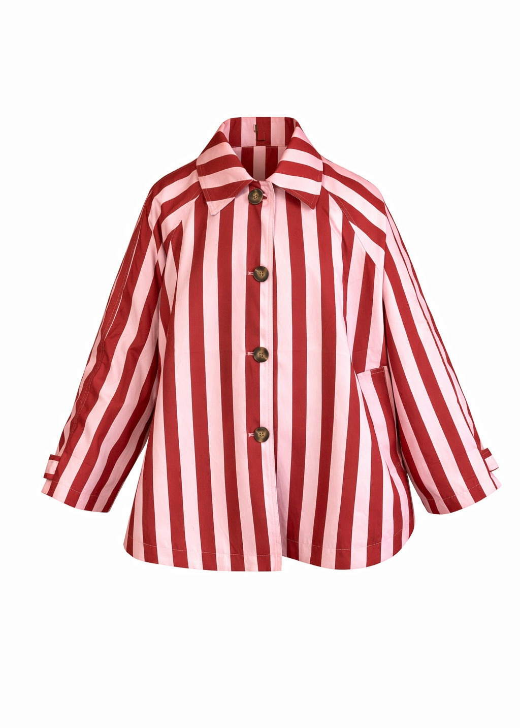 Trenchjacke 'Stripes'