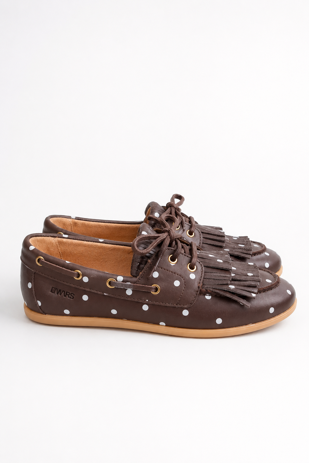 Loafer mit Fransen 'Polka-Dots'