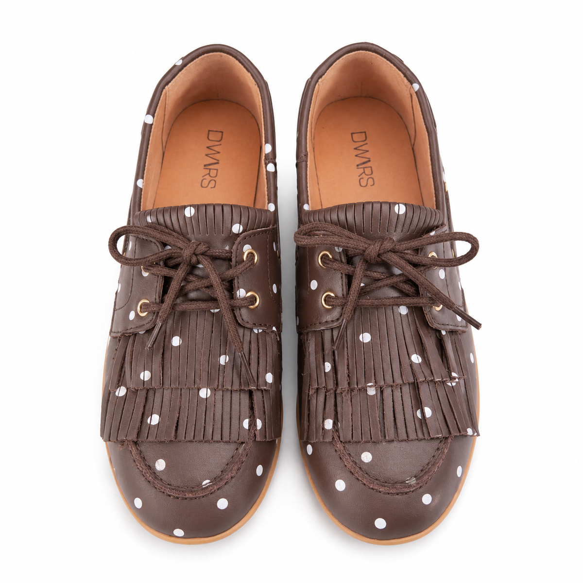 Loafer mit Fransen 'Polka-Dots'
