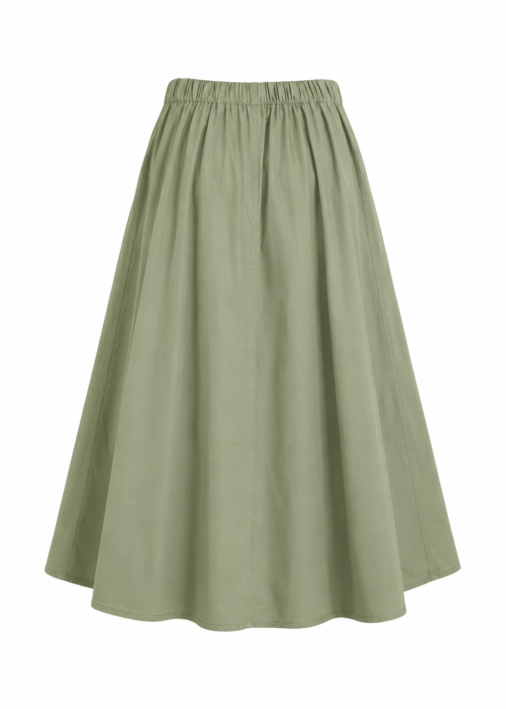 Baumwollrock 'Khaki'