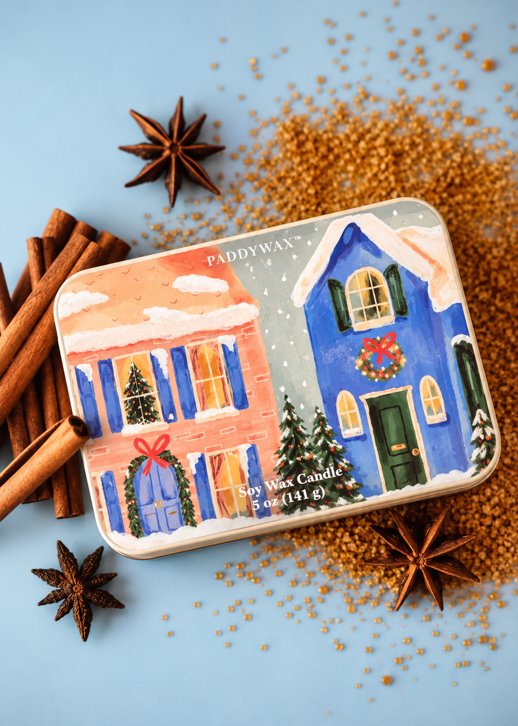Duftkerze Weihnachtsdorf