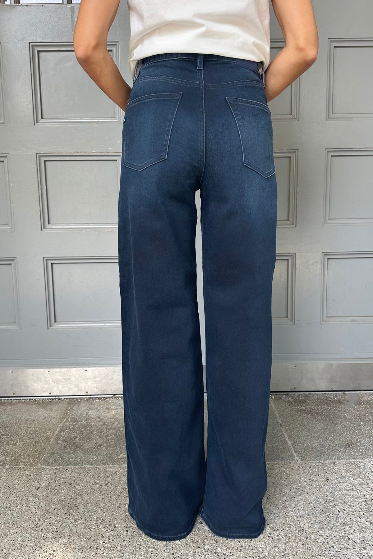Jeans &#39;Miku TBB&#39; Wide-Fit Black-Blue