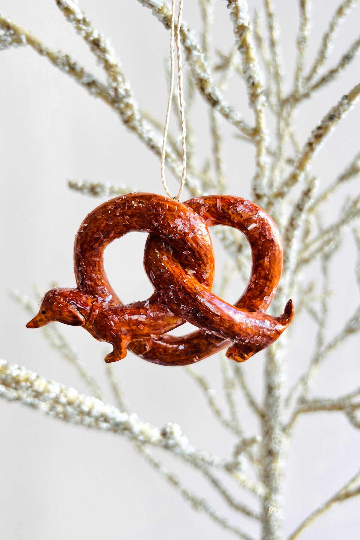 Christbaumanhänger Dackelbreze