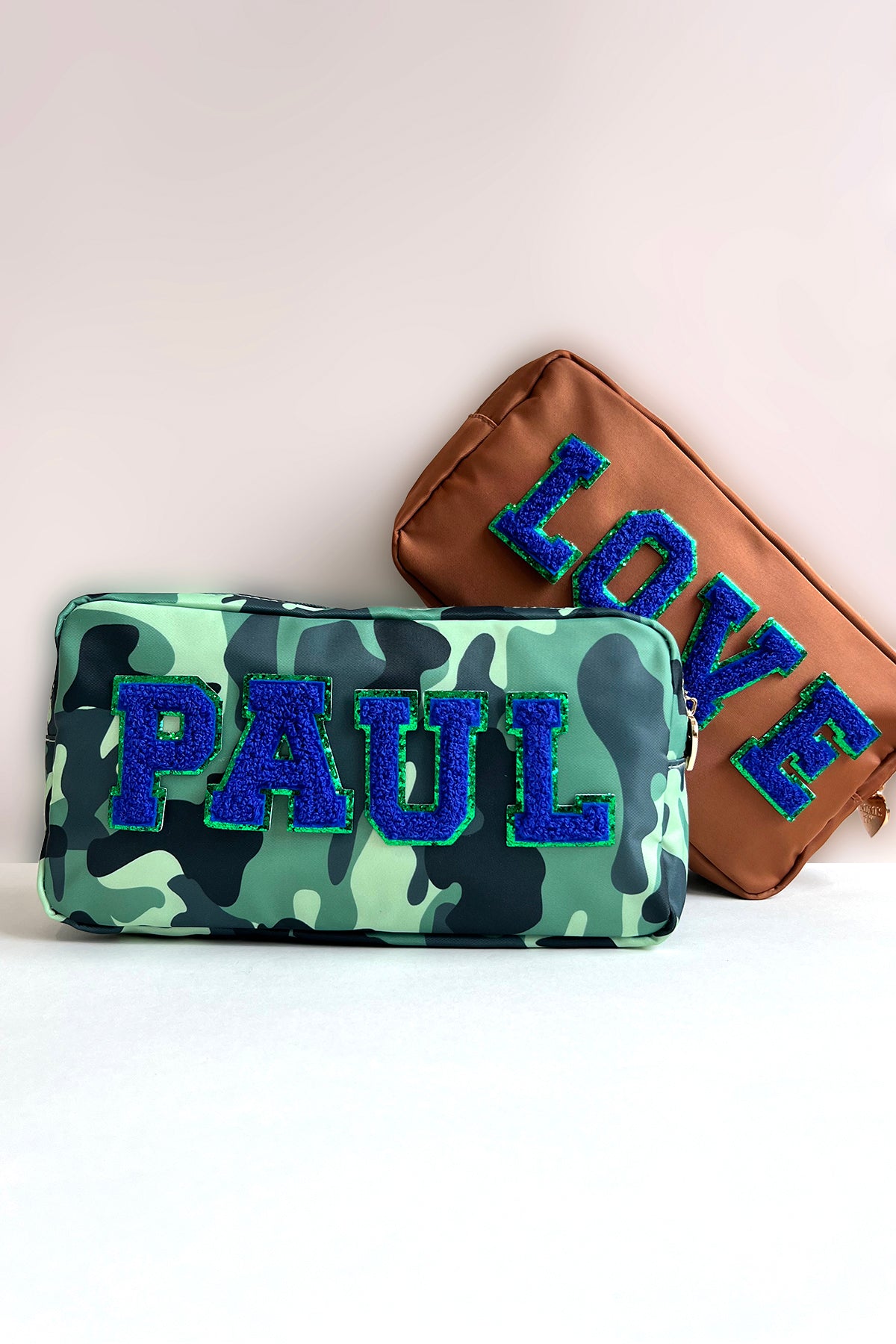 Belle Kosmetiktasche Camouflage personalisierbar