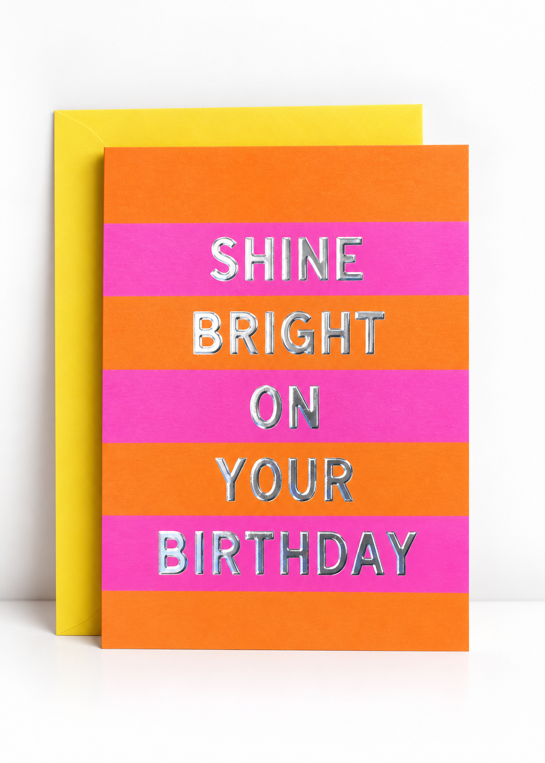 Karte 'Shine Bright On...'