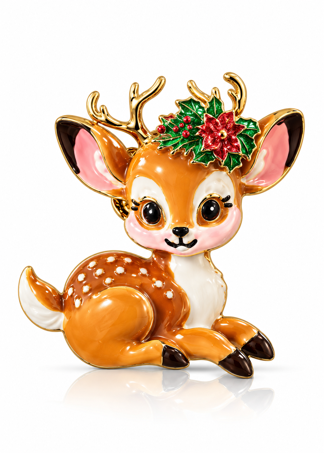 Brosche mit Magnet 'Bambi'